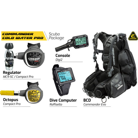Commander Cold Water Scuba Package
