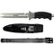 Cressi Borg serrated scuba knife