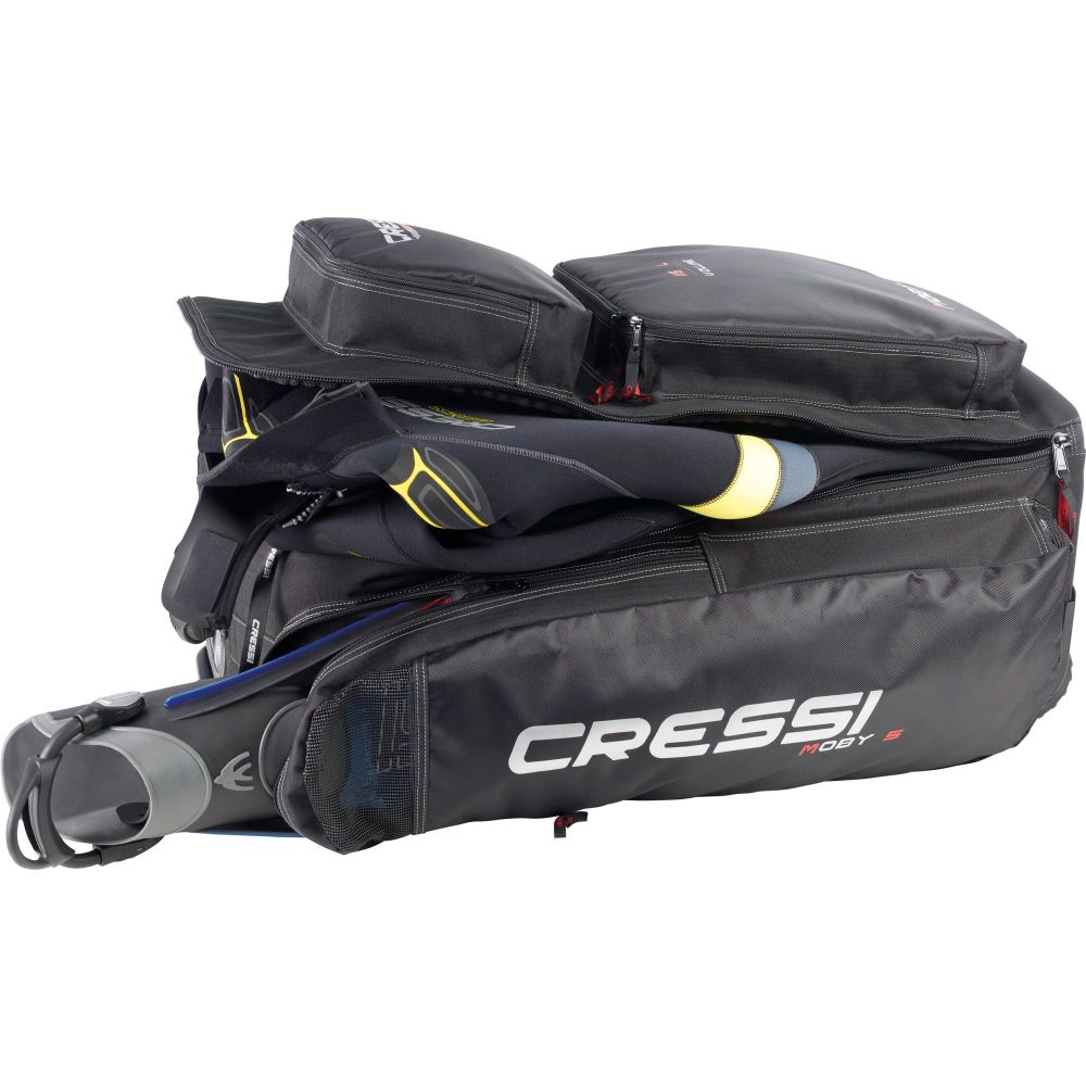 Cressi Moby 5 Trolley | Large Rolling Dive Gear Bag – Cressi 1946