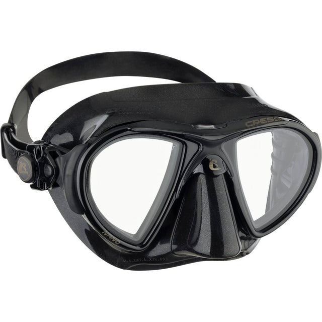 Hydrodynamic low-volume Nano Dark mask by Cressi