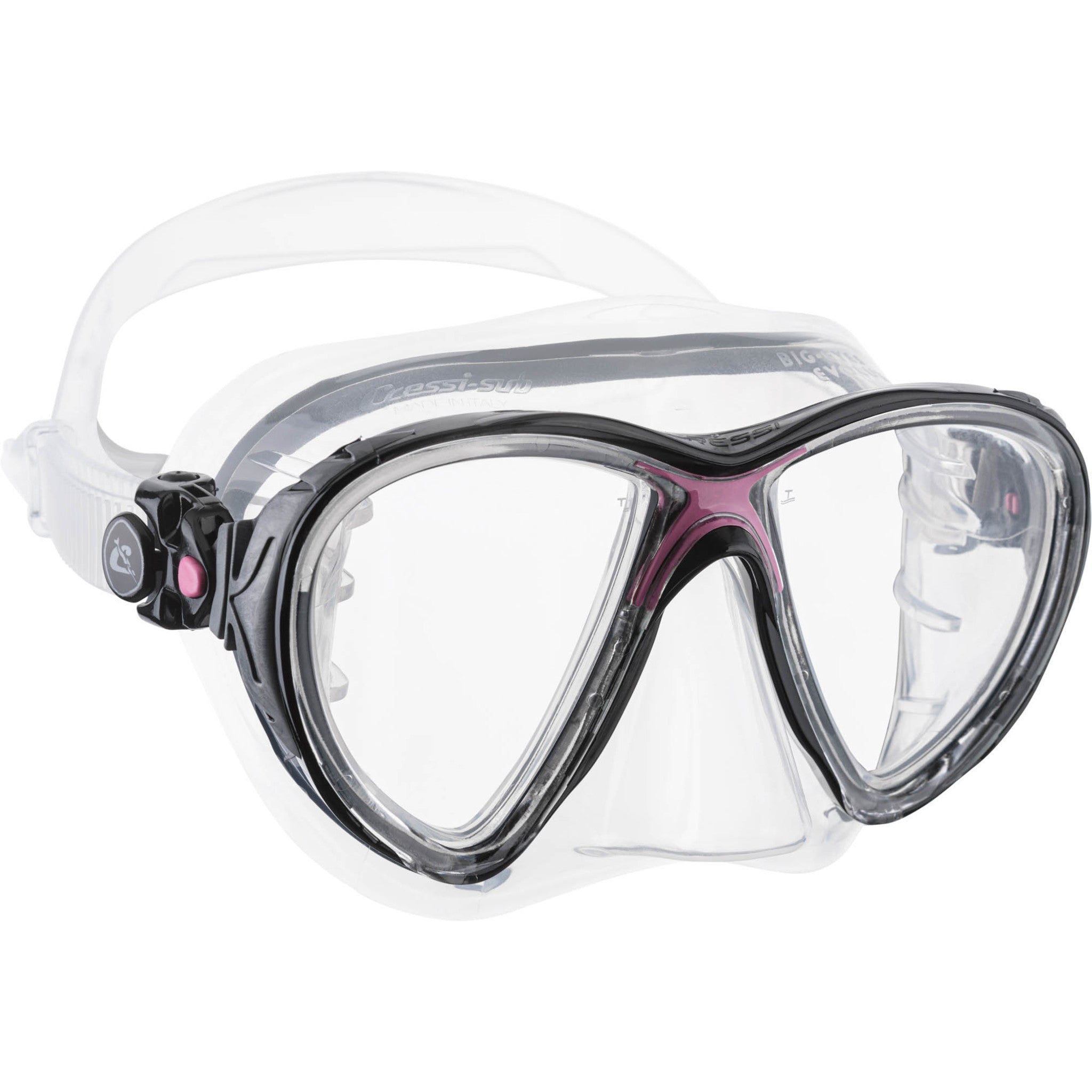 Cressi Big Eyes Evolution Mask | Crystal-Clear Scuba & Freediving