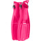 Pink diving fins with 'Oress' branding on a white background