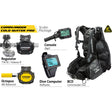 Commander Cold Water Pro Scuba Package full set front view BCD regulator computer console Cressi