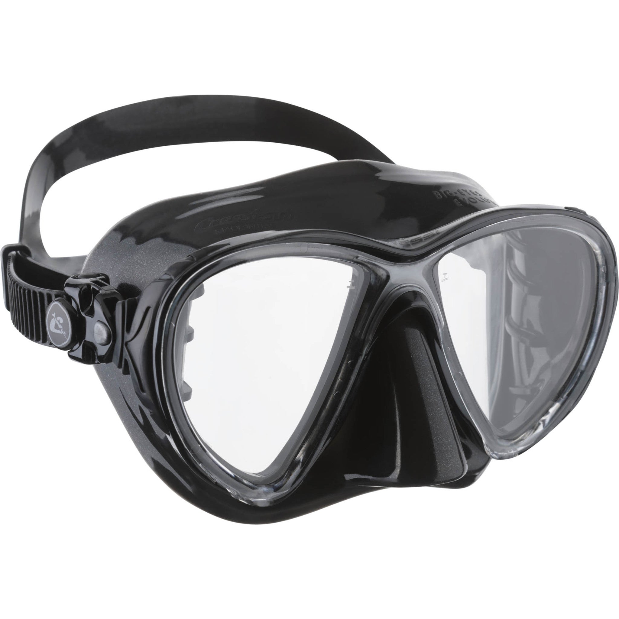 Cressi Big Eyes Evolution Mask | Crystal-Clear Scuba & Freediving