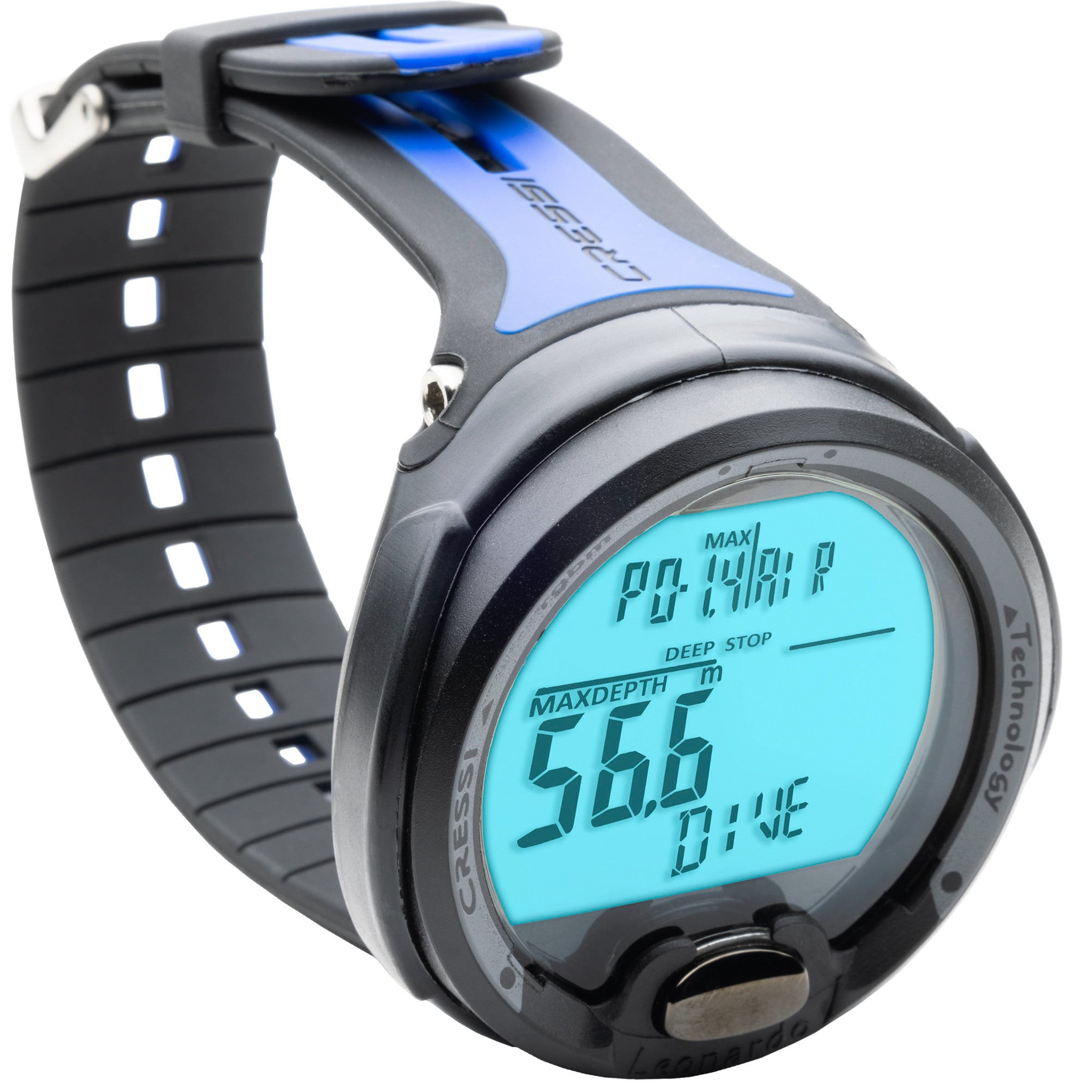動作品 CRESSI デジタル ダイビングコンピュータ 腕時計 Leonardo Cressi Leonardo | Reliable Scuba Diving Computer – Cressi 1946