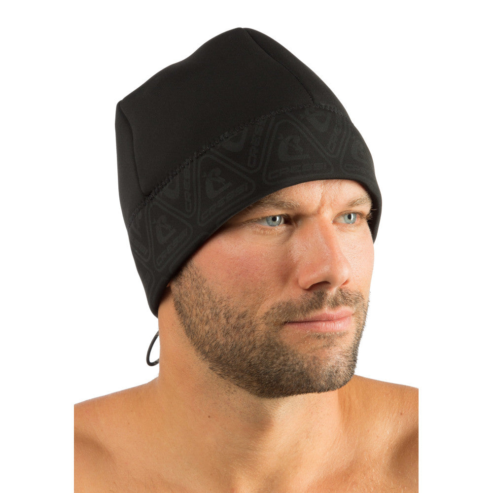 Cressi Beanie Unisex with Cord | Neoprene Scuba & Water Sports